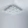 20-100cm Flush Mount Modern Square Ceiling Chandelier Crystal Light Lamp Pendant