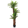 150cm Artificial Palm Tree Realistic Fake Potted Plant Indoor Outdoor Home Decor