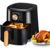 5.5L Air Fryer Manual Kitchen Oven 1800W Oil Free Low Fat Healthy Frying Xecrpz