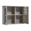 Grey Bathroom Under Sink Cabinet Basin Storage Cupboard Vanity Unit Furniture