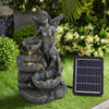 Fairy Waterfall LED Water Fountain Garden Water Feature Statue Lights Out&Indoor