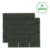 Square Felt Shingles Shed Felt Shingle Roofing Tiles Asphalt House Self-Adhesive