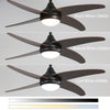 48-Inch Ceiling Fans Light Fan with Remote 3-Cool Wind Timer Lighting Chandelier