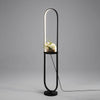Modern LED Floor Lamp with Shelf Reading Standing Lamp Cool White LED Room Lamp