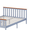 King Size 5FT Pine Wood Bed Frame Solid Wooden Bedstead Modern Bedroom Furniture