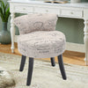 Upholstered Dressing Table Chair Vanity Seat Piano Stool Bedroom Makeup Chair