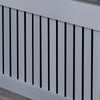 Modern Radiator Cover Small Large Wall Cabinet MDF Slats Wood Grill Furniture
