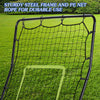 140*90cm Training Aids Rebounder Net Soccer Baseball Football Adjust Pitch Back