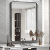 Wall Mounted Framed Mirror Vanity Makeup Bedroom Glass Dressing Mirror Shaped