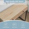Console Table 2 Drawer Wooden Shelf Hallway Storage Side Desk Furniture Bedroom