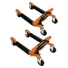 Vehicle Positioning Skates Pair Hydraulic Wheel Car Dolly Jack 680kg Per Skate