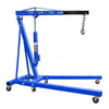 Blue 2 Ton Hydraulic Folding Engine Crane Stand Hoist lift Jack Lifting Garage
