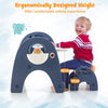 Kids Art Easel & Stool Set Double-Sided Toddler Convertible Activity Table