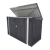 Panana Steel Garden Storage Shed Bike Metal Pent Roof Tool Shed House