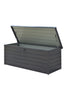 200-600L Outdoor Storage Box Large Patio Garden Deck Container Chest Wheels