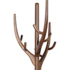 Solid Wood Coat Stand Heavy Duty Freestanding Hallway Coat Rack Tree w/ 12 Hooks