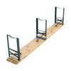 Folding Wooden Beer Table and Bench Set Garden Outdoor Bistro Bench Desk Chairs