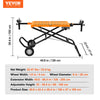 Mitre Saw Stand 100in Rolling Foldable Wheeled Miter Saw Stand 550lbs