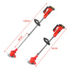 Electric 388VF Cordless Strimmer Grass Trimmer Garden 2Batteries And Charger NEW