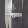 Metal Steel Garden Shed Outdoor Bike Storage House Tools Shed Put 2-3 bikes