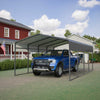 Carport 13x20ft Metal Car Canopy Garage UVProof Waterproof Heavy Duty Anthracite