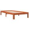 BaraSh Bed Frame Wax Brown 90x200 Solid Wood Pine,Platform Bed Frame,For Y7Q2