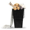 Storage Baskets Resin Wicker Woven Hamper Box Organiser Stairs Laundry UK