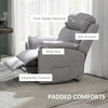 Power Lift Recliner Chair Electric Riser Armchair for Elderly w/Massage Function