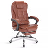 Executive Office Chair Swivel Recliner Computer Desk Gaming Chair with Footrest