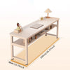White Side End Table Console Table Living Room Bedroom Storage Rack 100X40X72Cm