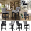 KITCHEN ISLAND BAR CHAIR STOOL BARSTOOL PUB BREAKFAST PADDED SEAT WITH BACKREST