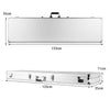 Portable Long Lockable Gun Case Large Hard Rifle Case Shotgun Storage Lock Box