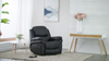 MADISON LEATHER RECLINER ARMCHAIR SOFA HOME LOUNGE CHAIR RECLINING GAMING