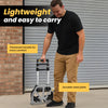 Folding Hand Truck – Heavy Duty 80kg Load Capacity Collapsible Trolley