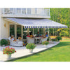 Awning 2/2.5/3.5/4M Canopy For Patio Garden Sun Shade Manual Retractable Shelter