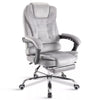 Executive Office Chair Swivel Recliner Computer Desk Gaming Chair with Footrest