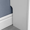 Modern Radiator Cover Small Large Wall Cabinet MDF Slats Wood Grill Furniture