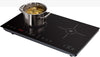 Dual Induction Hob,Portable Induction Cooker,2Zone Electric Cooktop Sensor Touch
