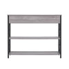 Long Accent Side Sofa Stand Entrance Hallway Console Table Storage Drawer Shelf