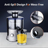 Centrifugal Juicer Juicing Machine Extractor 800W Feed Chute Orange 2 Speeds Cup
