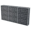 Gabion Stone Landscape Welded Cage Garden Fence Wire Gabions Basket -100x80x30cm