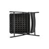 Garden Bistro Patio Furniture Set Folding Table Chairs Outdoor Indoor Rattan New