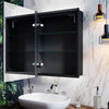 LED Illuminated Bathroom Mirror Cabinet Button Switch / Infrared Sensor Cupboard
