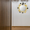 Modern Gold Accent Mirror Wall Mounted Fireplace Hallway Bedroom Bathroom Large
