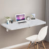 Drop-leaf Wall Table Fold Down Study Writing Desk Kitchen Floating Storage Shelf