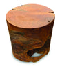 Solid Teak Root Side Table 40cm - Handmade - Indoor & Outdoor