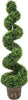 90cm Artificial Spiral Tree Topiary Boxwood Buxus Garden Potted Plant Twist Tree