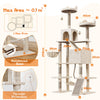 Large Cat Tree Tower Scratching Post Kitten Condo Activity Centre Climbing Frame