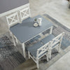 Classic Solid Wooden Dining Table and 4 or 2 Chairs Set Kitchen Home