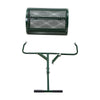 76.6L Green Compost Spreader, 24" Garden Spreader w/ Height Adjustable Handle